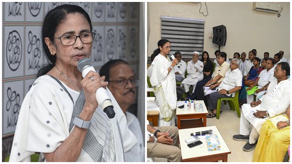 mamata banerjee at tmc meeting mamata banerjee at tmc meeting
