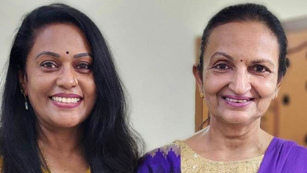 seema g nair with actress saleema