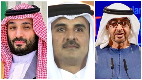 uae saudi qatar leaders