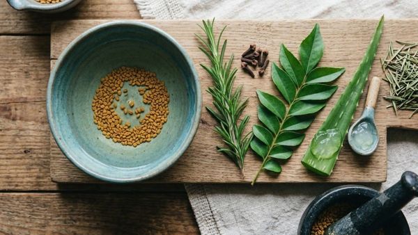 Homemade Fenugreek hair tonic for healthy hair growth