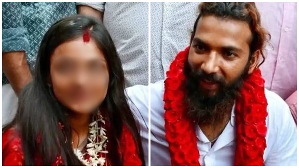 kumbha mela viral monalisa with husband