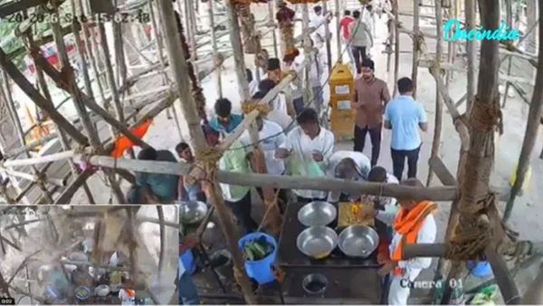 Rescue teams at Parbhani temple construction collapse site