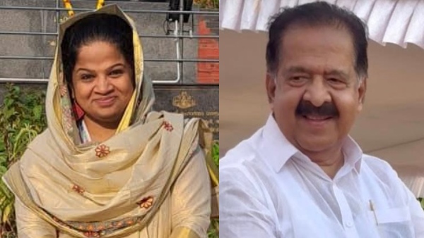 shimna aziz ramesh chennithala