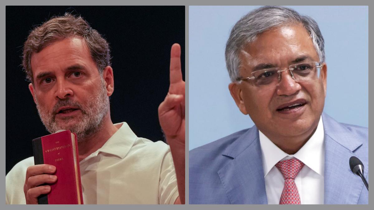 ഗ്യാനേഷ് കുമാറിനെതിരെ കോൺഗ്രസ് പ്രക്ഷോഭം; രാജി ആവശ്യപ്പെട്ട് രാഹുൽ