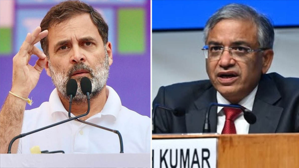 ഫോം 6 മാറ്റത്തിൽ ഗ്യാനേഷ് കുമാറിനെതിരെ രൂക്ഷ വിമർശനവുമായി രാഹുൽ ഗാന്ധി