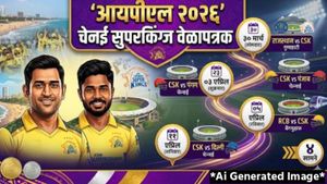 IPL 2026 csk schedule वेळापत्रक जाहीर; संजू सॅमसन चेन्नईत सामील, पाहा संपूर्ण शेड्युल!