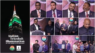 भारत-अमेरिका महत्त्वाच्या टप्प्यांचा सन्मान करत FIA कडून एम्पायर स्टेट इमारत तिरंग्यात उजळली