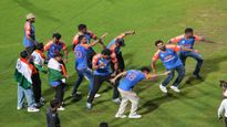 वानखेडेवर रोहित, विराट अन् सूर्याचा भन्नाट डान्स, बघा विजयी परेडमध्ये काय घडलं
