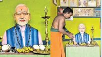 शेतकऱ्याने बांधले पंतप्रधान मोदींचे मंदिर,रोज करतात पूजा, जाणून घ्या कारण