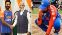 पंतप्रधान मोदींनी रोहितला विचारलं खेळपट्टीची माती का खाल्ली,सांगितले 'हे' कारण
