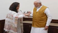 शिवसेना आ. भावना गवळींनी पंतप्रधान मोदींना बांधली राखी, लिहिली भावनिक पोस्ट
