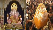 दगडूशेठ गणपतीला चक्क 351 किलोचा बुंदीचा मोदक अर्पण, जाणून घ्या काय आहे खास?