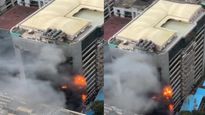 Mumbai News : मुंबईच्या टाइम्स टॉवरला लागलेली आग नियंत्रणात