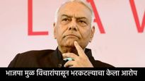 झारखंड विधानसभा निवडणुकीत भाजपच्या अडचणी वाढण्याची शक्यता, यशवंत सिन्हांनी बनविला हा प्लॅन  
