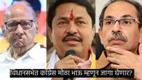 महाविकास आघाडीचं ठरलं!कॉंग्रेस,ठाकरे गट तर शरद पवार गटाला मिळणार इतक्या जागा! 