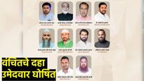 विधानसभेसाठी वंचित बहुजन आघाडीची दुसरी उमेदवार यादी जाहीर! प्रकाश आंबेडकर यांची घोषणा