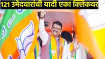भाजप ठरला सर्वात जास्त उमेदवार देणारा अन् नावं जाहीर करणारा पक्ष! वाचा 121 उमेदवारांची यादी क्लिकवर