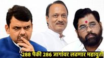 महायुती 'या' 2 जागांवर लढणारच नाही!  हे आलं खर कारण समोर, अजित पवारांचा पक्ष सर्वात कमी जागी लढणार