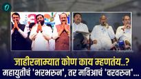 जाहीरनाम्यात कोण काय म्हणतंय..? महायुतीचं 'भरभरुन', तर मविआचं 'वरवरुन'...