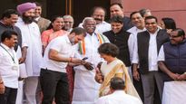 संसदेच्या गेटवर राहुल गांधींनी प्रियंका गांधीना रोखले, नंतर झाले असे की... पहा व्हिडीओ