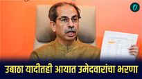 उध्दव ठाकरे गटाच्या यादीतही आयात उमेदवारांचा भरणा