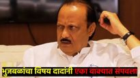 इकडे भुजबळ-फडणवीसांची भेट; तिकडे अजित पवारांनी एका वाक्यात दिली भेटीबाबतची प्रतिक्रिया