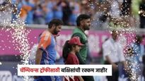 चॅम्पियन्स ट्रॉफीसाठी बक्षिसांची रक्कम जाहीर, विजेत्या संघावर पैशांचा वर्षाव 