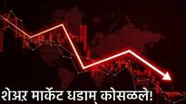 धडाम्! RBIने पाव टक्क्यांनी रेपो दर कपात केल्यानंतर शेअर बाजार कोसळला; सेन्सेक्स, निफ्टीला घसरण का?