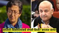 आतिशी- सिसोदीयांकडे नेमकी संपत्ती किती? माजी मुख्यमंत्री-उपमुख्यमंत्री करतात काय? चर्चा सुरु...