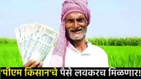 Pm kisan yojana:3 कोटी शेतकऱ्यांसाठी गुड न्यूज! पीएम किसान योजनेचा 19 वा हप्ता 'या' तारखेला मिळणार!