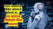 AI uprising : AI असिस्टंट 'सिक्रेट कोड'मध्ये बोलतानाचा व्हिडीओ व्हायरल, चिंता वाढल्या, या आहे शक्यता