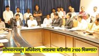लाडक्या बहि‍णींचा २१०० मिळणार की, योजनाच बंद होणार? सोमवारपासून अर्थसंकल्पीय अधिवेशन