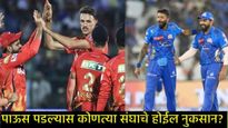 MI VS PBKS : मुंबई-पंजाब सामना पावसामुळे रद्द झाला तर कोणाला मिळेल लाभ, जाणून घ्या सर्व काही 