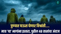 Rain Update : पुण्यात पावसाचा जोर ओसणार, मात्र 'या' भागांना इशारा; पुढील ४८ तासांचा अंदाज