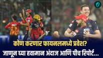 IPL 2025 Qualifier 1 : PBKS vs RCB, फायनलमध्ये कोण पोहोचणार? जाणून घ्या पिच रिपोर्ट