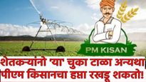 PM Kisan : 'या' चुकांमुळे थांबू शकतो तुमचा पीएम किसान योजनेचा 20 वा हप्ता! ही कामं पटापट करून घ्या!