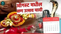 August 2025 Important Fasts Festivals : ऑगस्ट महिन्यातील संपूर्ण सण, उत्सवांच्या तारखा जाणून घ्या