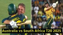 AUS vs SA :'बेबी डिव्हिलियर्स'च्या वादळानंतर ग्लेन मॅक्सवेलचा धुमाकूळ; ऑस्ट्रेलियाचा SAवर थरारक विजय