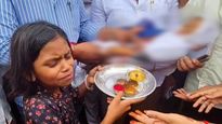 काळजाला चटका लावणारं रक्षाबंधन, बिबट्याच्या हल्ल्यात भावाचा मृत्यू;धाय मोकलून बहिणीने बांधली राखी 