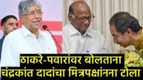 'शिवसेना उद्धव ठाकरेंची, राष्ट्रवादी शरद पवारांची',चंद्रकांत पाटलांचे विधान, मित्रपक्षात अस्वस्थता! 