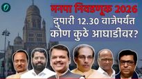 मुंबईत ठाकरे बंधू -भाजपमध्ये 'काँटे की टक्कर', दुपारी 12.30 पर्यंत कोणत्या ठिकाणी कोणाला आघाडी? वाचा