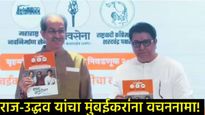'शब्द ठाकरेंचा, संकल्प मुंबईचा!': राज-उद्धव यांच्या 'शिवशक्ती' वचननाम्याने मुंबईच्या राजकारणात ठिणगी