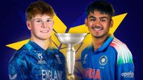 U19 World Cup Final भारतीय संघाचा 411 धावांचा डोंगर; इंग्लडला तगडे आव्हान, बसला पहिला झटका 