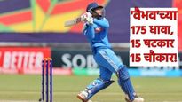 Vaibhav Suryavanshi: फायनलमध्ये वैभवचं वादळ! अवघ्या 55 चेंडूत ठोकलं शतक; मोडला 'बेबी एबी'चा रेकाॅर्ड