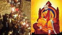 शिवनेरी किल्ल्यावर शिवजयंतीच्या उत्साहाला गालबोट; गर्दीमुळे गोंधळ, रेलिंग तुटल्याने भाविक जखमी 