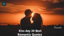 Kiss Day 2026 : 'किस डे'निमित्त तुमच्या जोडीदाराला पाठवा 'हे' 20 रोमँटिक संदेश; नातं होईल अधिक घट्ट
