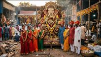 कचऱ्यातून भक्तीचा सोहळा! निर्माल्यापासून साकारली १६ फुटी 'इच्छापूर्ती' गणपतीची भव्य मूर्ती