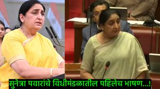 DCM सुनेत्रा पवारांची महिला कर्मचाऱ्यांसाठी मोठी घोषणा; विधिमंडळातील पहिल्याच भाषणाने वेधले लक्ष 