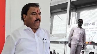 वडिलांनंतर आता मुलाचा धुमाकूळ! संजय गायकवाडांच्या मुलाची कारच्या बोनटवर चढून गुंडगिरी?