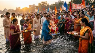 अनंत चर्तुदशीला बाप्पाला निरोप देण्याचा शुभ मुहूर्त कोणता? जाणून घ्या विसर्जनासाठीचा शुभ काळ